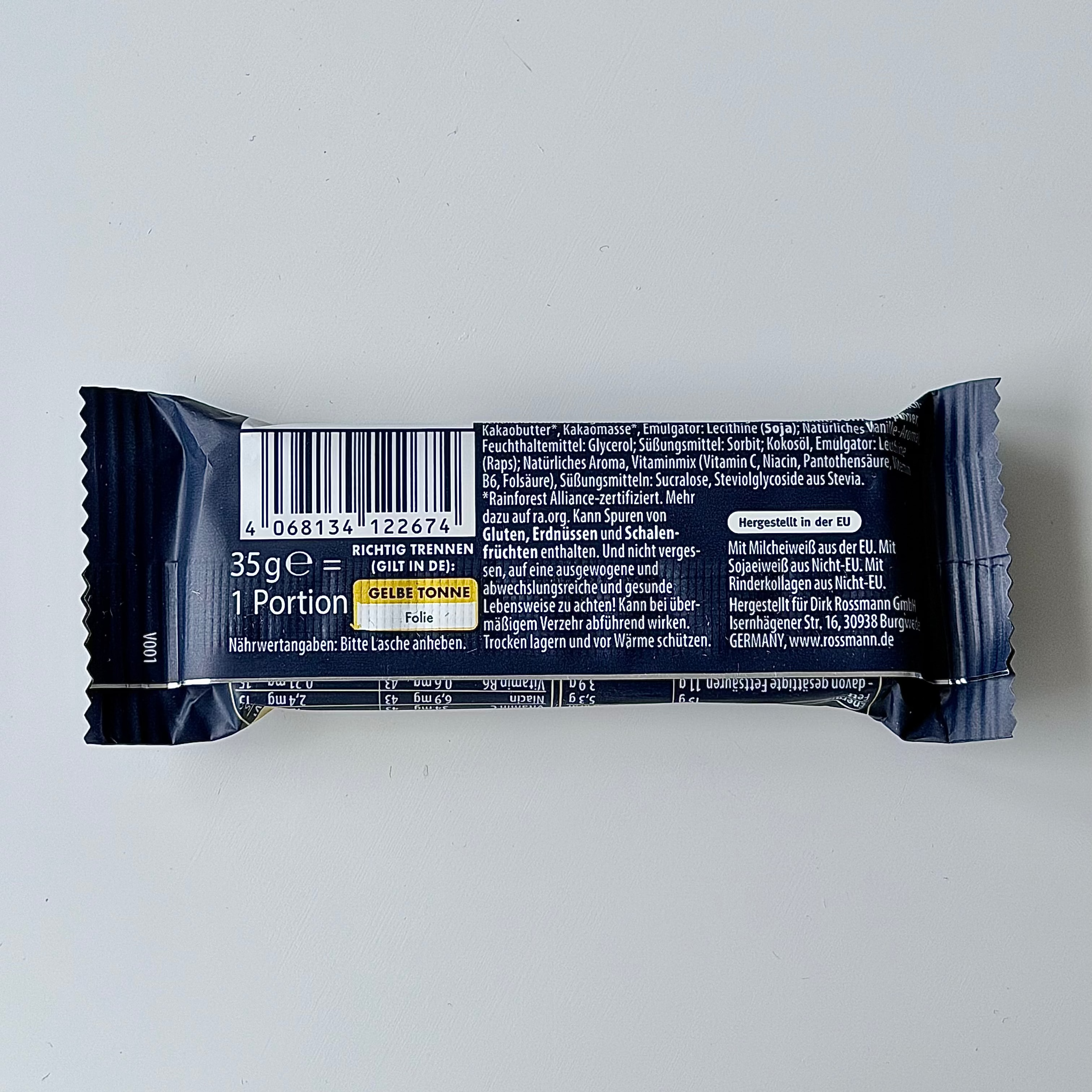 Barre protéinée Vanille (35g)