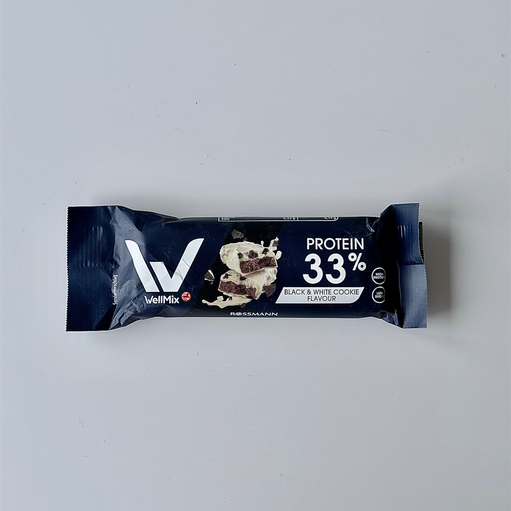 Barre protéinée Black & White cookie