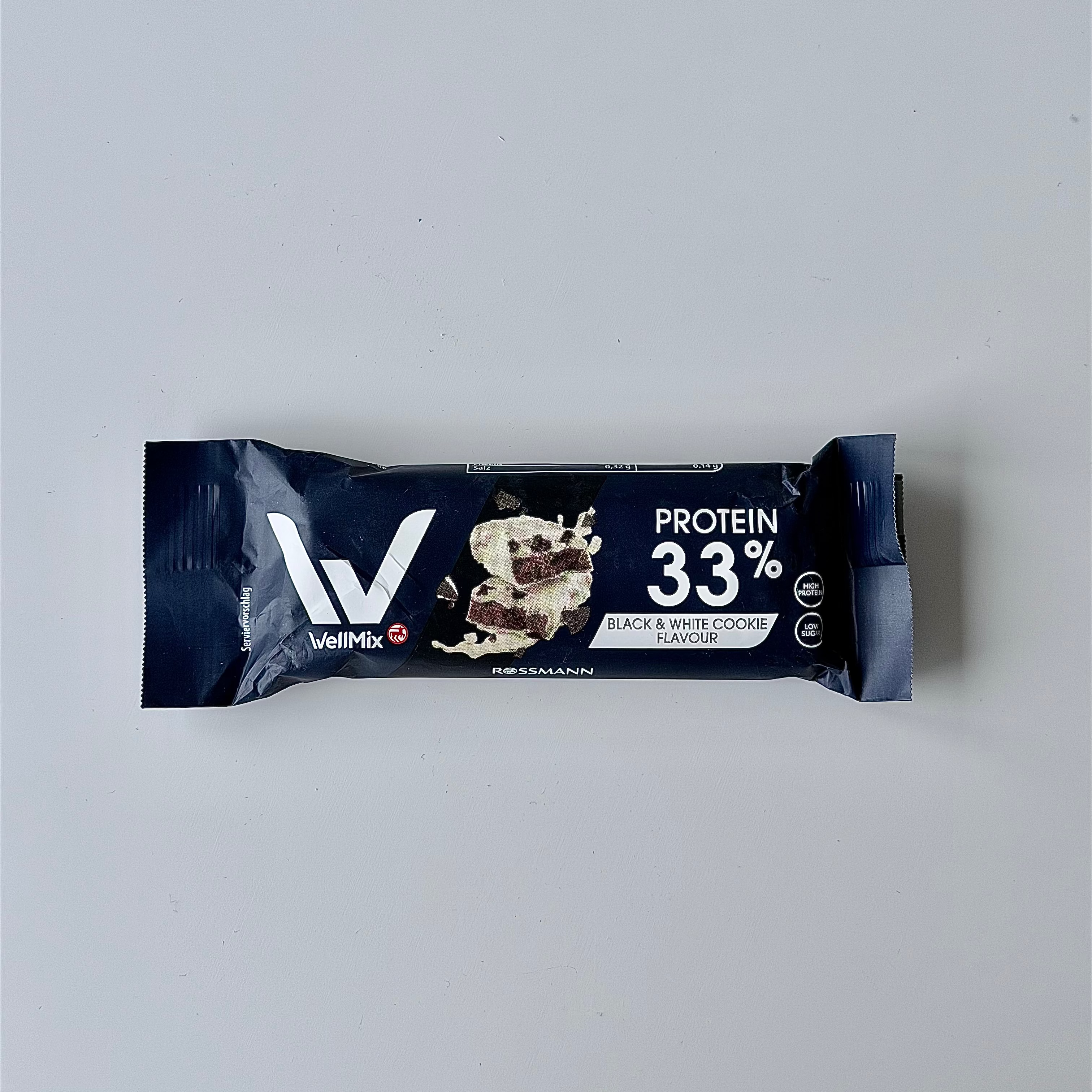 Barre protéinée Black & White cookie